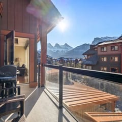 Elegant Mountain Retreat | Kitchen, Hot Tub and Pool