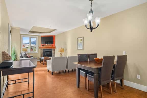 Fireplace, Free Park Pass, Solara Resort Amenities - Image 1
