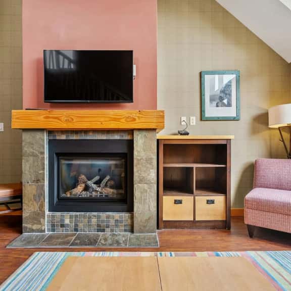 Premium Loft Suite w/ Fireplace + Balcony - Image 1