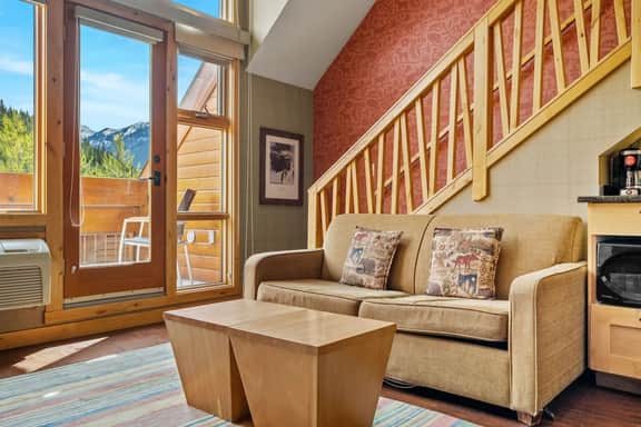 Premium Loft Suite w/ Fireplace + Balcony - Image 5