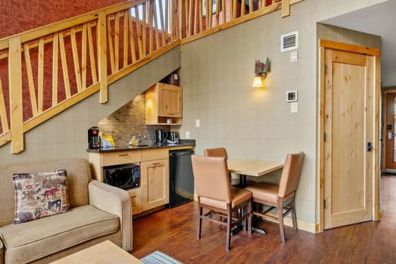 Premium Loft Suite w/ Fireplace + Balcony - Image 3