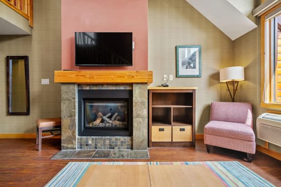 Premium Loft Suite w/ Fireplace + Balcony - Image 1