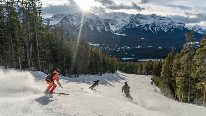 Lake Louise Opening Day