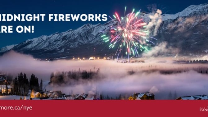 Midnight Fireworks!