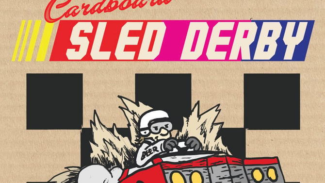 Cardboard Sled Derby