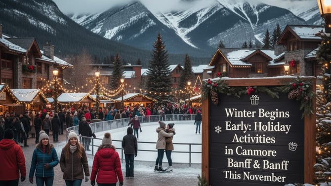 Winter Begins Early: Pre-Holiday Activities in Canmore & Banff This November